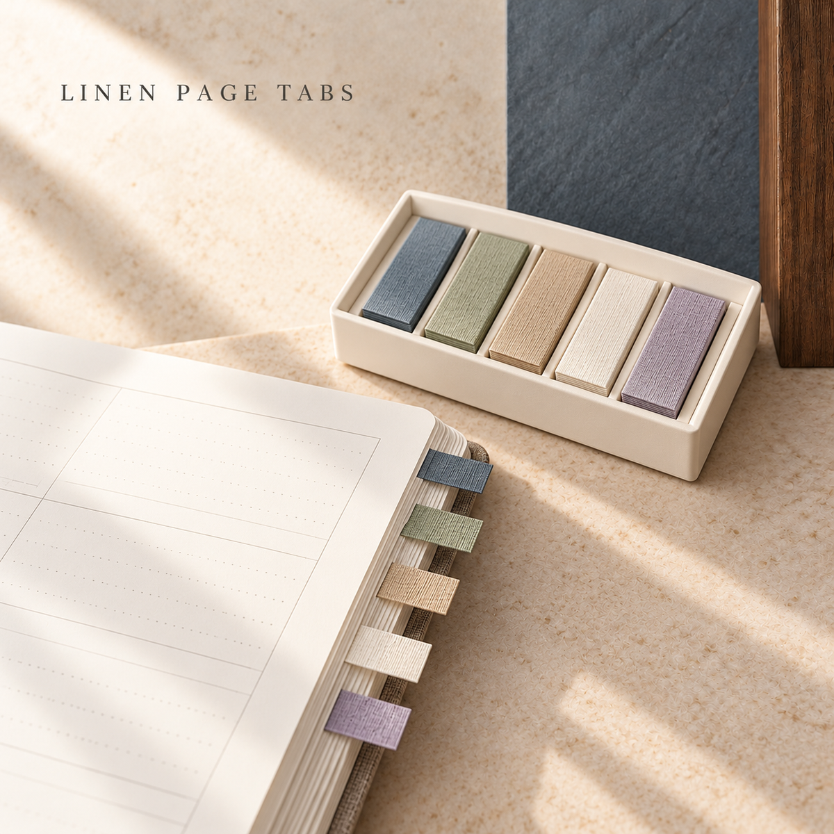 Linen Page Tabs