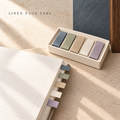 Linen Page Tabs