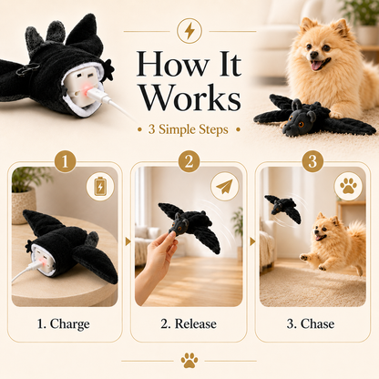 Clinclii™ Flying Bat Toy