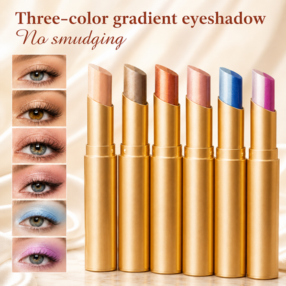 🔥LAST DAY SALE - BUY 1 GET 1 FREE!!🌸✨3 Colors in 1 Eyeshadow Stick 🔥