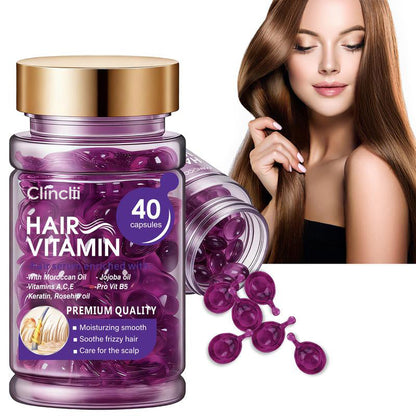 Violet Vitamin Hair Capsules with Argan Oil