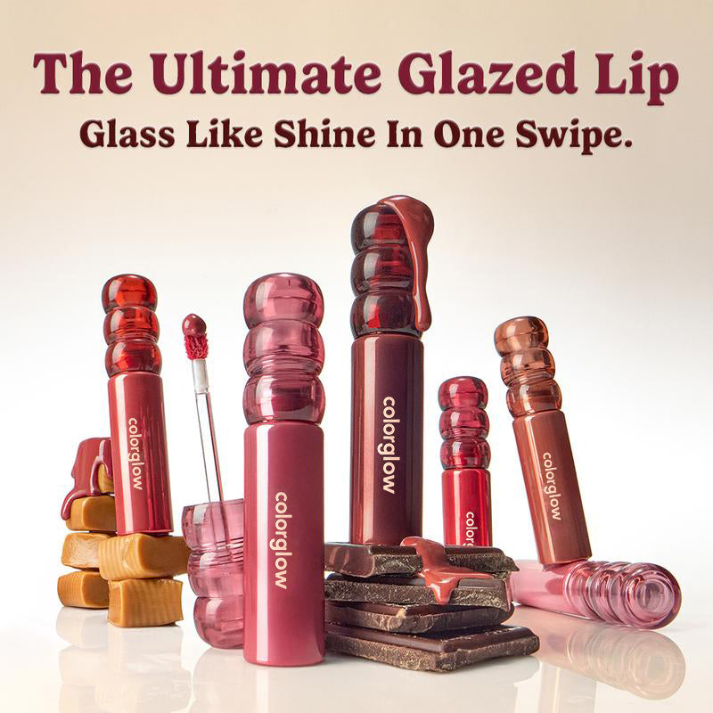 Sugar Glaze Lip Gloss | Lightweight Non-Sticky Korean-Style Glass Lip Shine