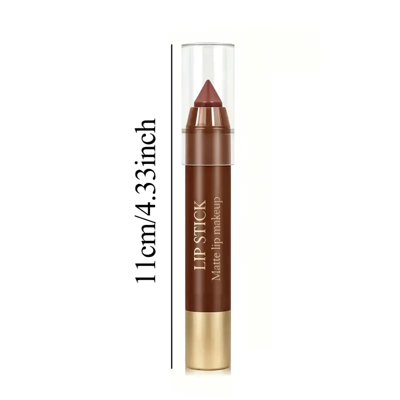 6-Piece Matte Creamy Lipstick Pencil Set