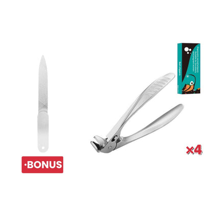 🥳2026 HOT SALE💅Stainless Steel Nail Clipper with Curved Precision Blades