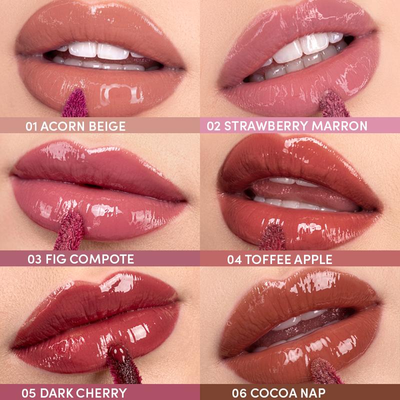 Sugar Glaze Lip Gloss | Lightweight Non-Sticky Korean-Style Glass Lip Shine