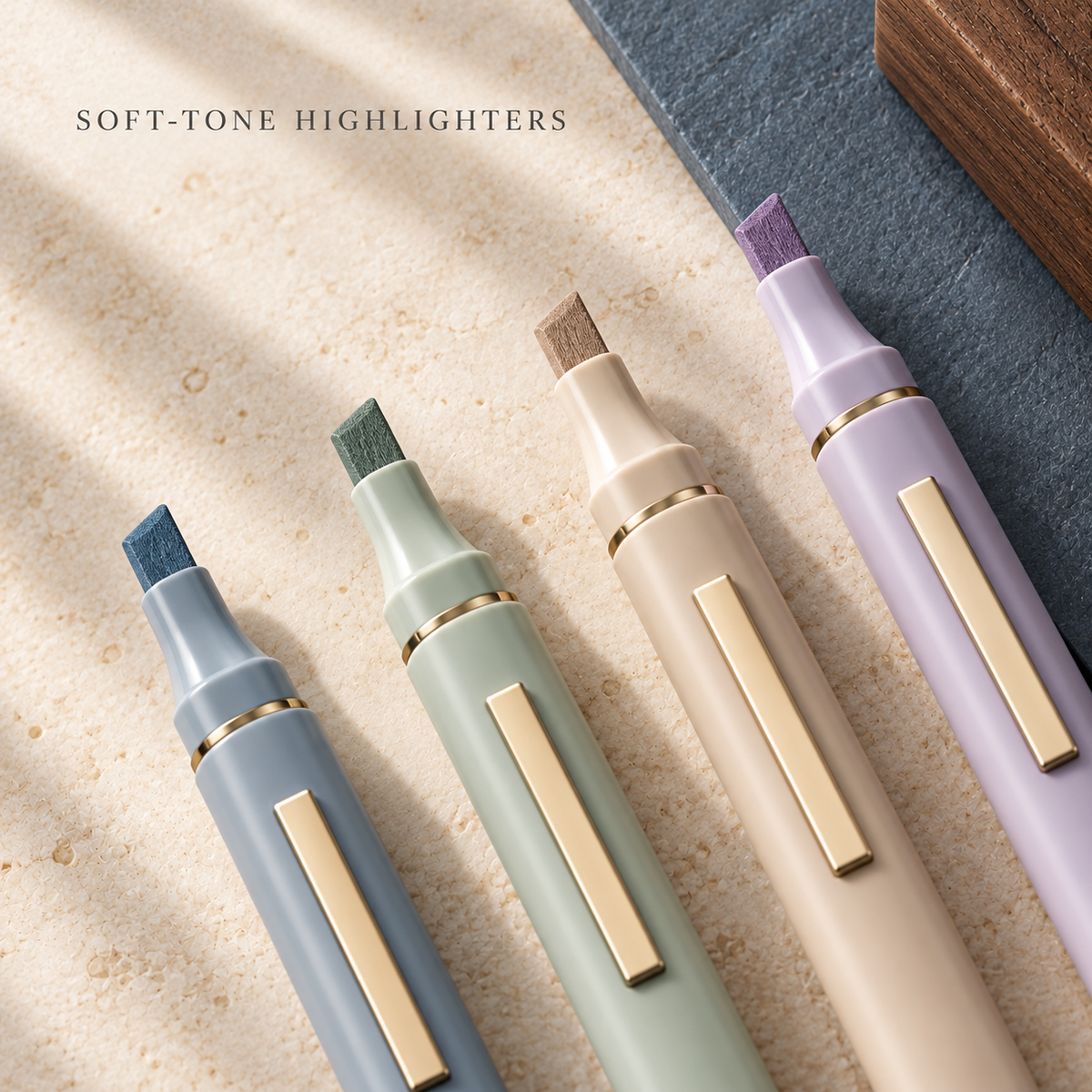 Soft-Tone Highlighters