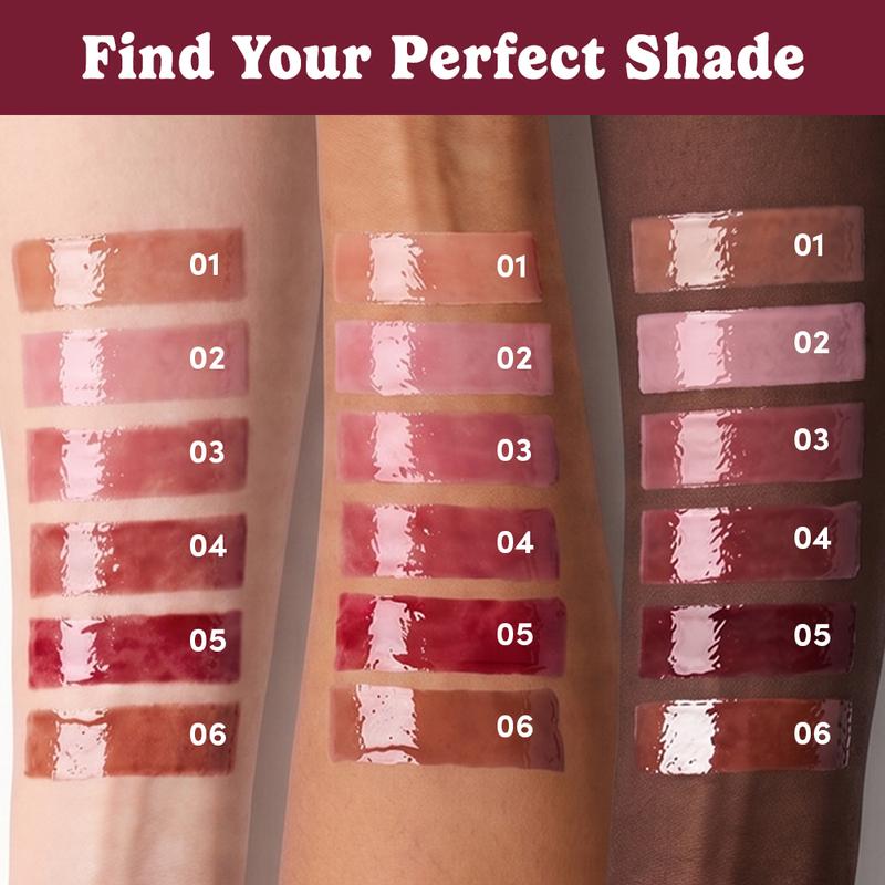 Sugar Glaze Lip Gloss | Lightweight Non-Sticky Korean-Style Glass Lip Shine