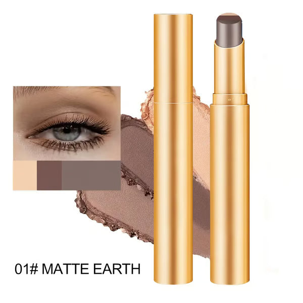 🔥LAST DAY SALE - BUY 1 GET 1 FREE!!🌸✨3 Colors in 1 Eyeshadow Stick 🔥