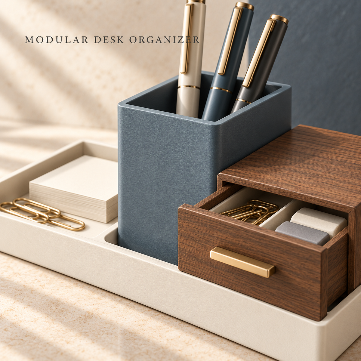 Modular Desk Organizer