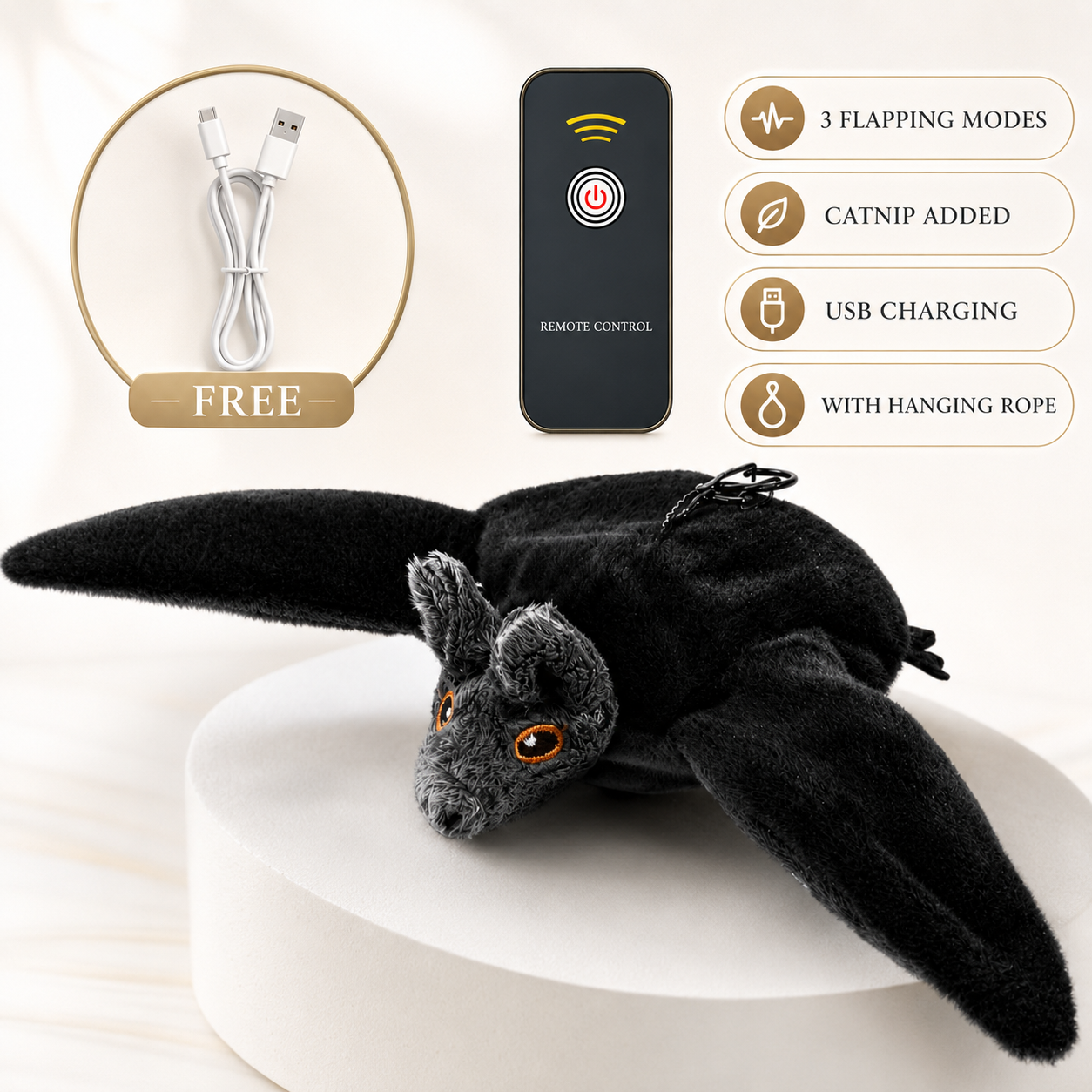 Clinclii™ Flying Bat Toy