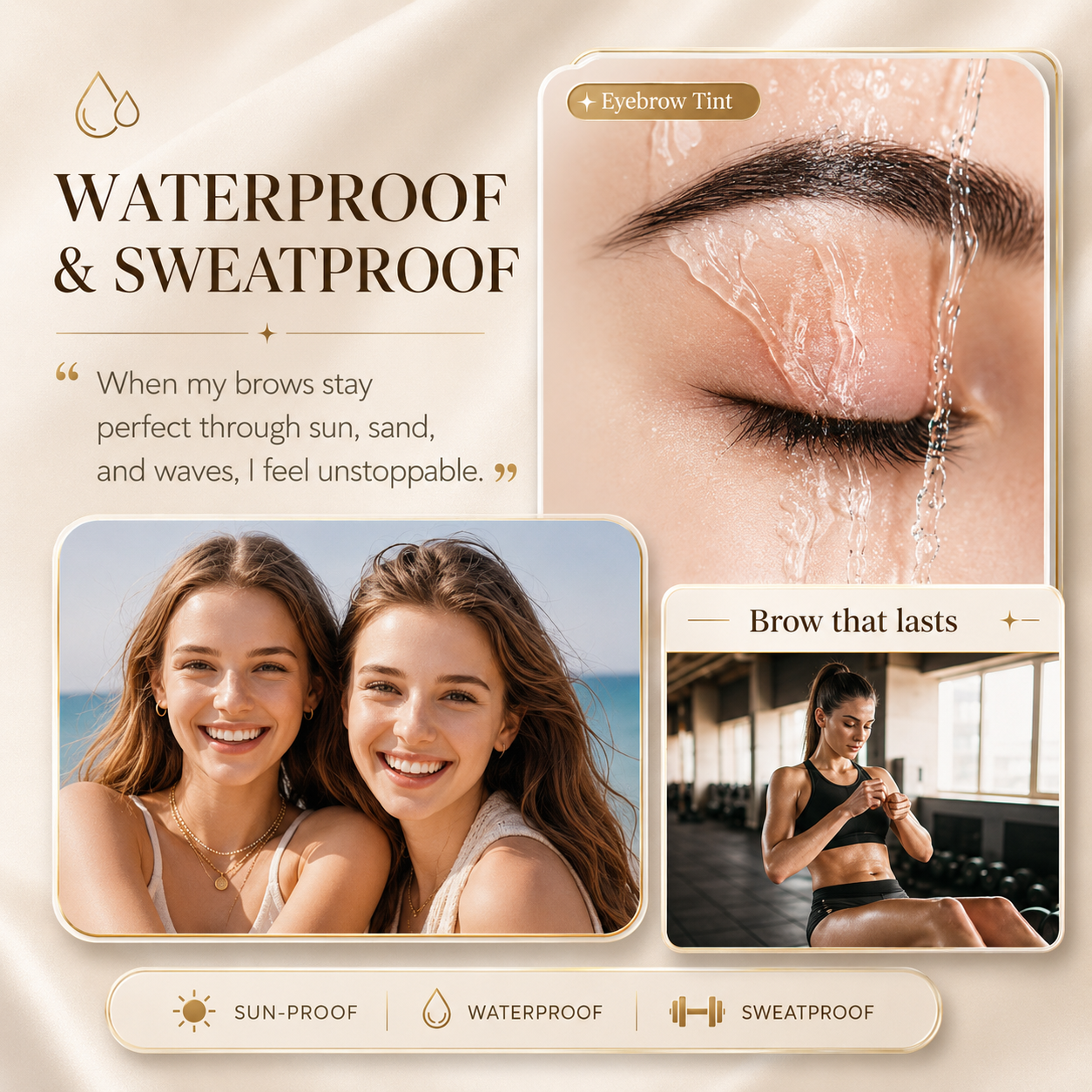 ⏳Last Day Buy 1 Get 1 Free ⭐ 24H Waterproof Brow Eyebrow Gel Tint 🔥