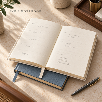 Linen Notebook