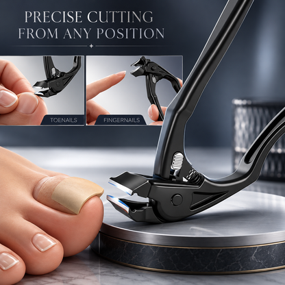 🥳2026 HOT SALE💅Stainless Steel Nail Clipper with Curved Precision Blades – Effortless for Thick Nails & Seniors! ✂️✨