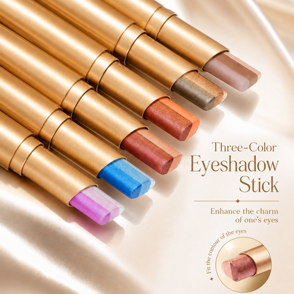 🔥LAST DAY SALE - BUY 1 GET 1 FREE!!🌸✨3 Colors in 1 Eyeshadow Stick 🔥