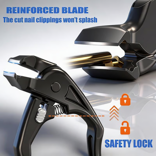 🥳2026 HOT SALE💅Stainless Steel Nail Clipper with Curved Precision Blades