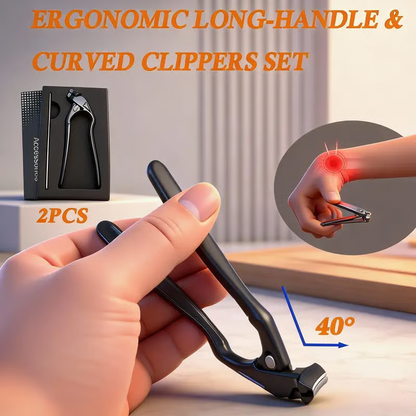 🥳2026 HOT SALE💅Stainless Steel Nail Clipper with Curved Precision Blades