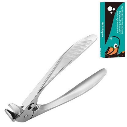 🥳2026 HOT SALE💅Stainless Steel Nail Clipper with Curved Precision Blades
